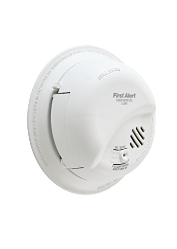 FIRST ALERT BRK CO5120BN Hardwired Carbon Monoxide (CO) Detector with Battery Backup , White