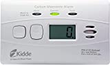 Kidde Carbon Monoxide Detector with 10-Year Battery, Digital Display, 3 LEDs