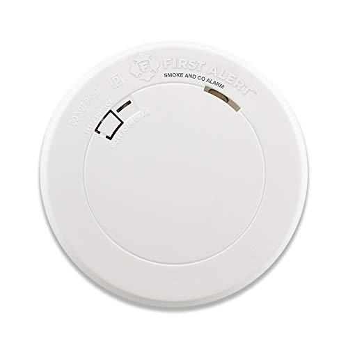 First Alert BRK PRC710 Smoke and Carbon Monoxide Alarm with Built-In 10-Year Battery , White