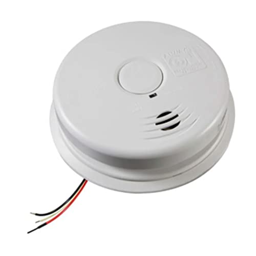 Kidde Hardwired Smoke & Carbon Monoxide Detector, 10-Year Battery Backup, Voice Warning