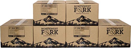 NorthWest Fork Gluten-Free 6 Month Emergency Food Supply (Kosher, Non-GMO, Vegan) - 10+ Year Shelf Life - 6 x 90 Servings