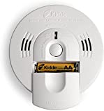 Kidde Smoke & Carbon Monoxide Detector, Hardwired, Interconnect Combination Smoke & CO Alarm with Battery Backup, Voice Alert