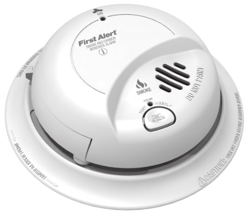 First Alert BRK SCO2B Smoke and Carbon Monoxide (CO) Detector with 9V Battery , White