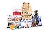 Sustain Supply Emergency Survival Kit & Backpack, 4 Person, 72 Hours, Disaster Preparedness Go-Bag for Earthquake, Fire, Hurricane & Shelter-in-place Including Food, Stove, Water, Blankets, First Aid