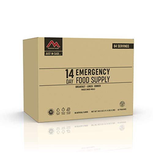 Mountain House 14-Day Emergency Food Supply | Freeze Dried Survival & Emergency Food | 84 Servings